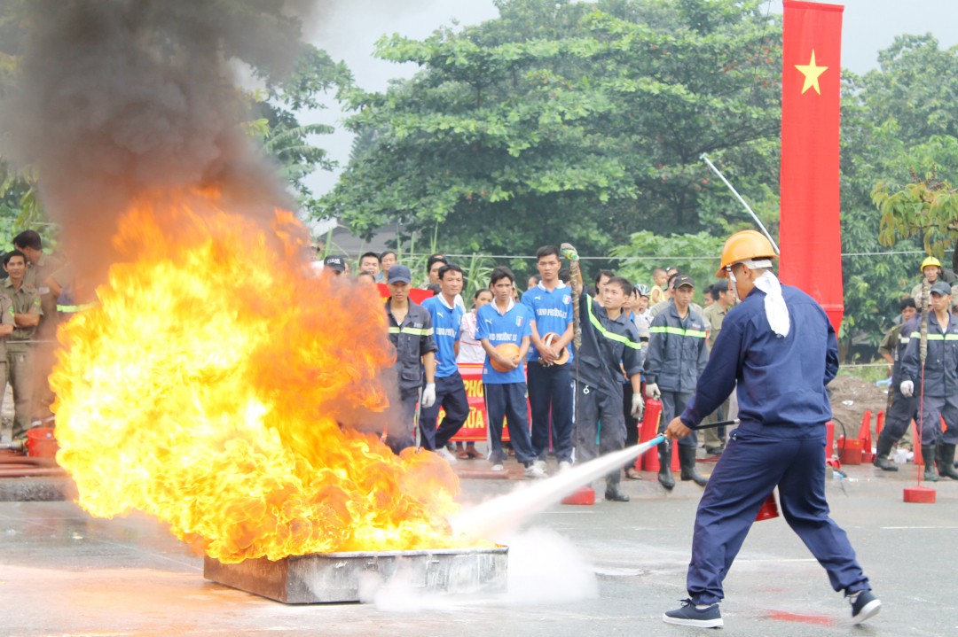 HÀ NỘI: Tập huấn nâng cao ý thức phòng cháy chữa cháy