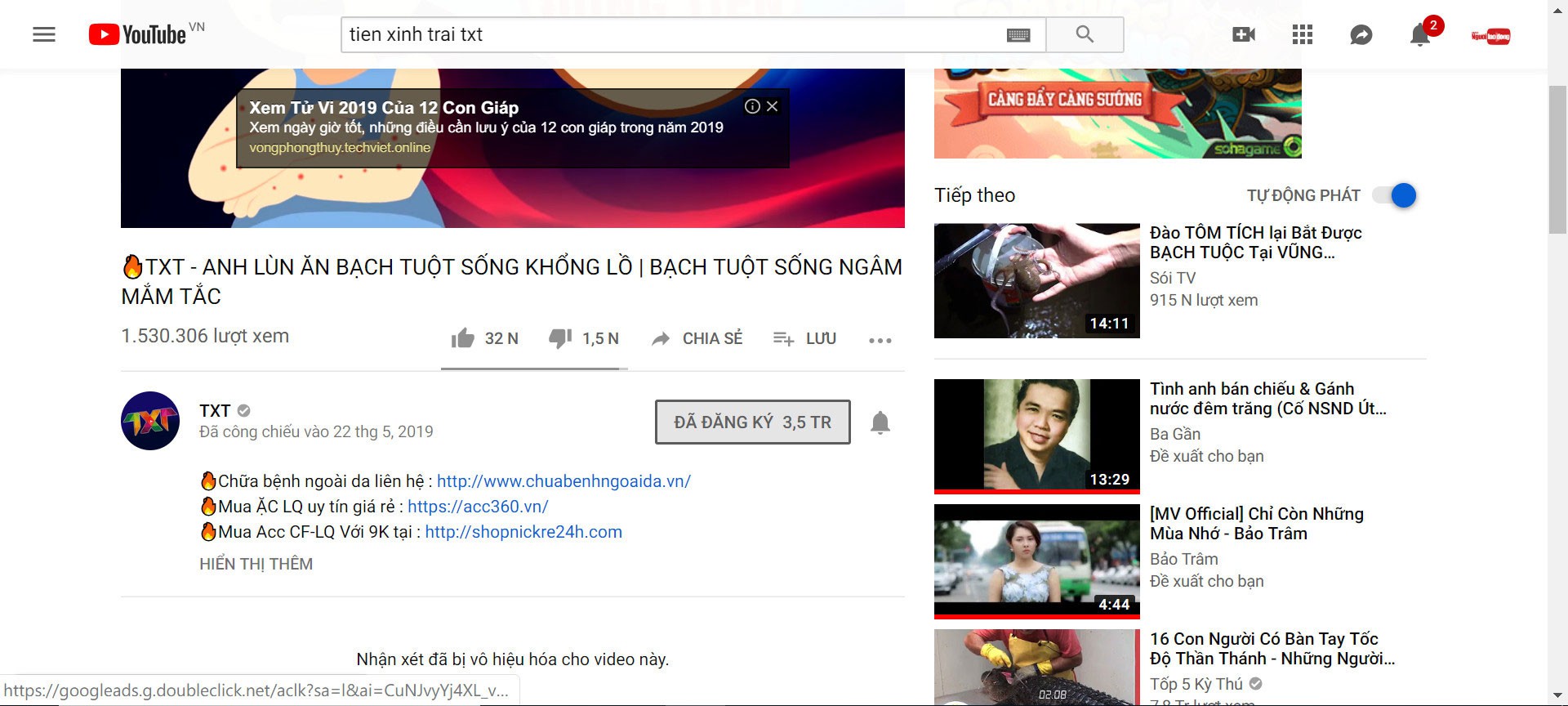 Clip xấu, độc tr&agrave;n lan YouTube - Ảnh 1.