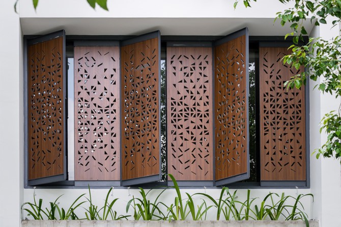 Xây lệch tầng mang ánh sáng tràn vào nhà ống Sài Gòn - Ảnh 9.