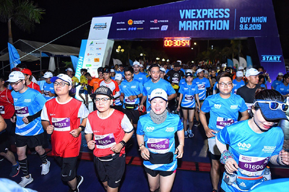 VnExpress Marathon 2019 khuấy động th&agrave;nh phố biển Quy Nhơn - Ảnh 2.