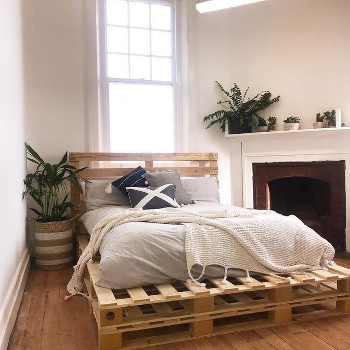 C&aacute;c kiểu giường pallet c&oacute; gi&aacute; hợp l&yacute; cho ph&ograve;ng ngủ của bạn - Ảnh 7.