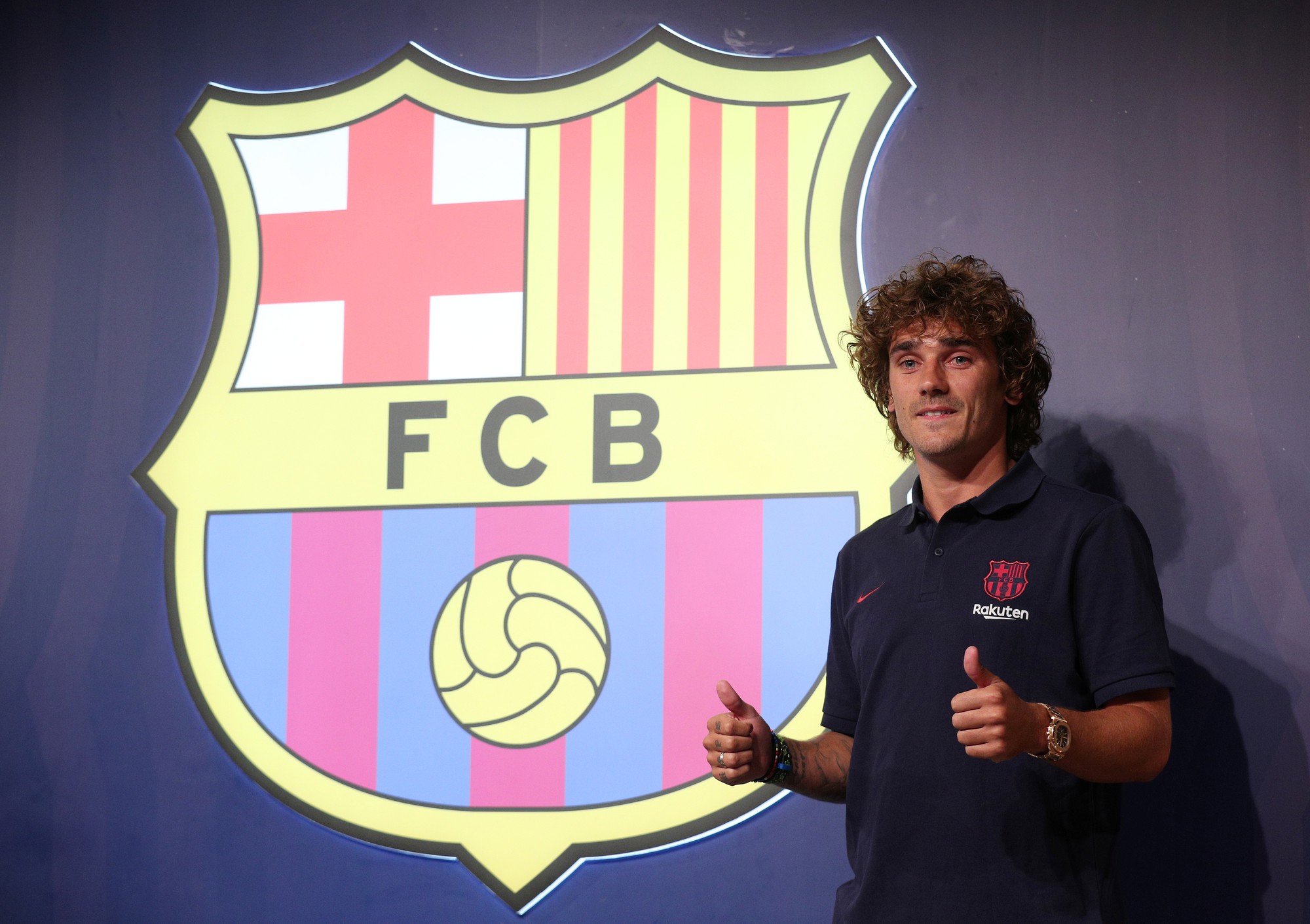 Griezmann hào hứng khi sánh vai cùng Messi