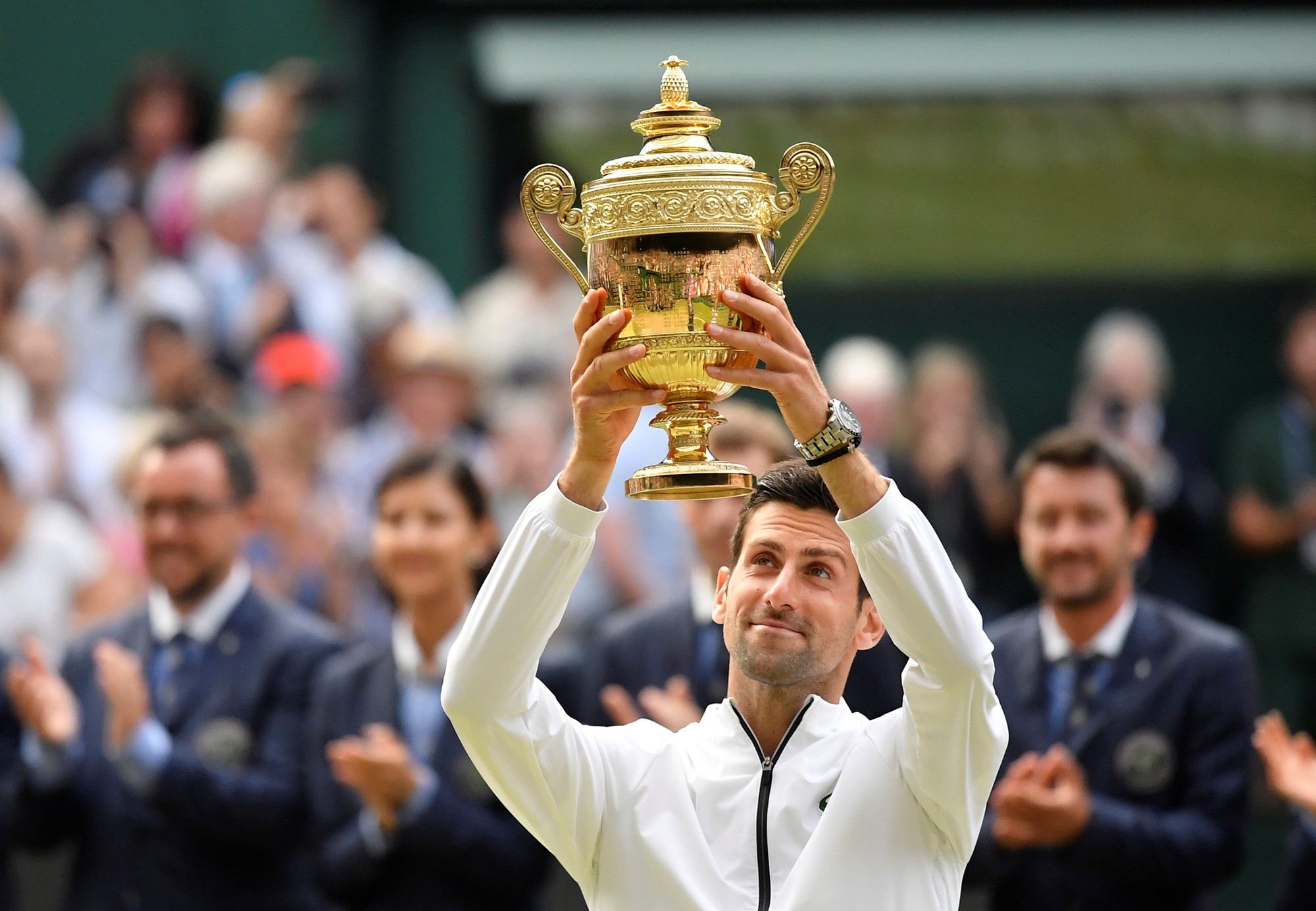Djokovic c&oacute; Grand Slam thứ 16 sau trận chung kết trong mơ - Ảnh 7.