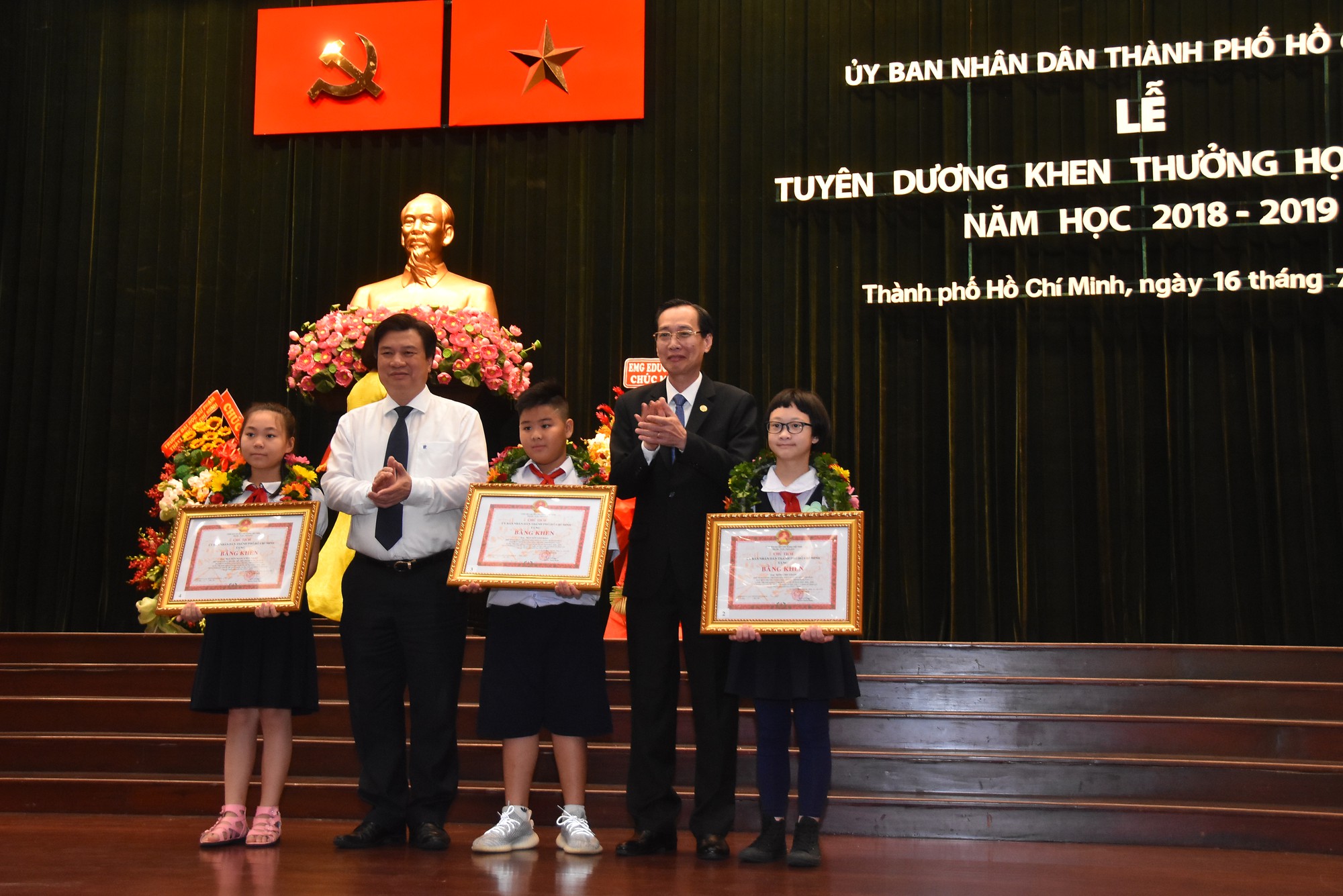 TP HCM tuy&ecirc;n dương 618 học sinh giỏi c&aacute;c cấp - Ảnh 1.