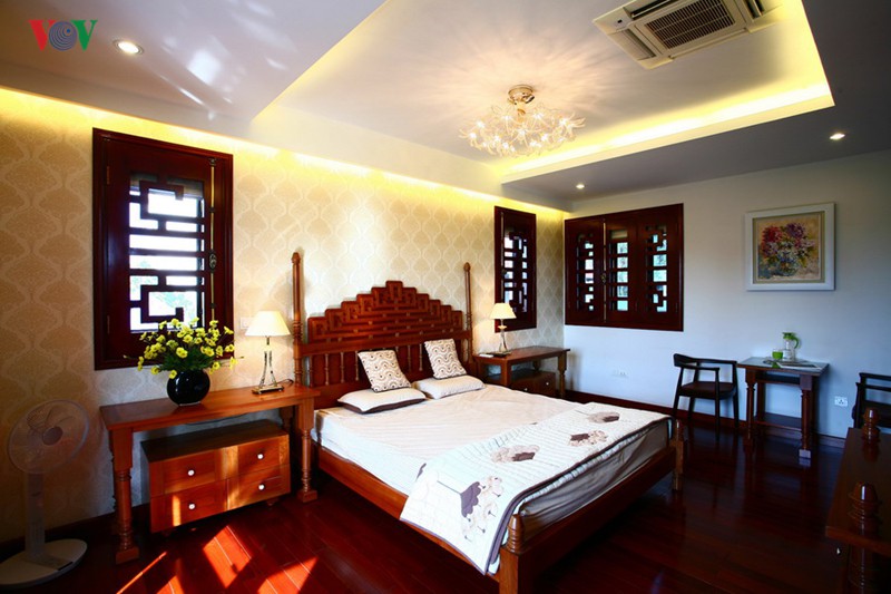 Biệt thự có hồ cá koi đẹp cuốn hút - Ảnh 15.