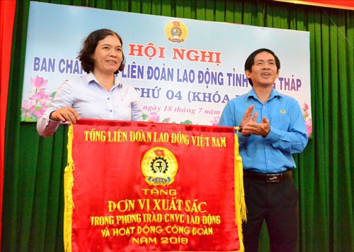 ĐỒNG THÁP: Gần 200.000 lượt đoàn viên được chăm lo - Ảnh 1.