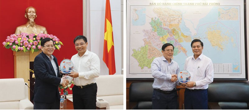 Chương trình "Một triệu lá cờ Tổ quốc cùng ngư dân bám biển": Đồng hành với ngư dân Quảng Ninh, Hải Phòng