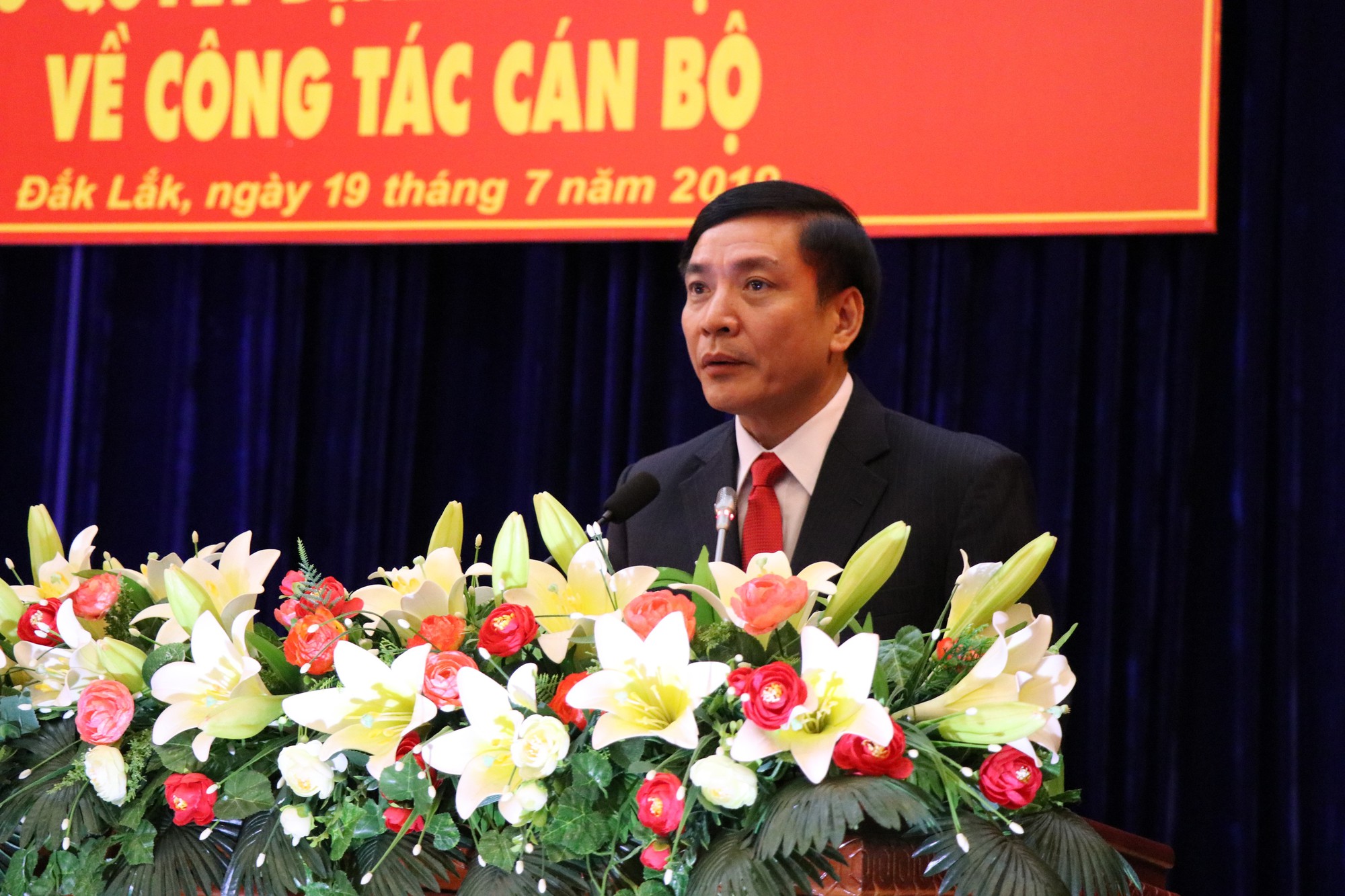 &Ocirc;ng B&ugrave;i Văn Cường giữ chức B&iacute; thư Tỉnh ủy Đắk Lắk - Ảnh 2.