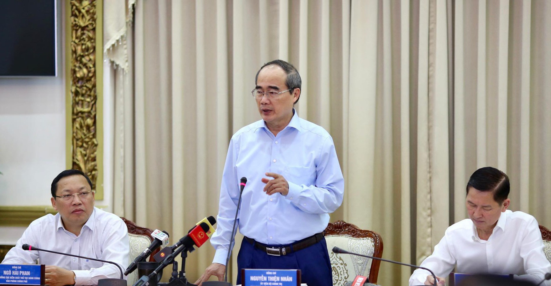 Bí thư Nguyễn Thiện Nhân: Sự hài lòng của người dân là thước đo cán bộ