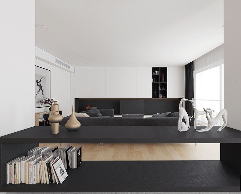 Căn hộ tối giản nhưng sang trọng - Ảnh 4.
