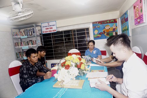 Ra mắt phòng sinh hoạt công nhân