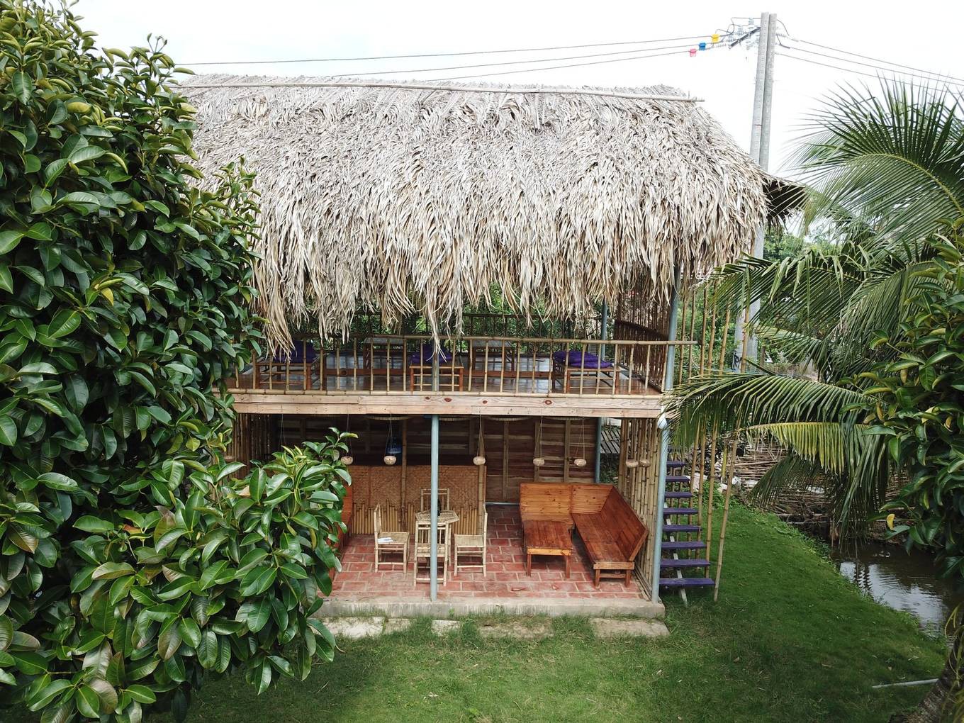 Homestay kiểu nh&agrave; tranh giữa vườn tr&aacute;i c&acirc;y ở Tiền Giang - Ảnh 7.