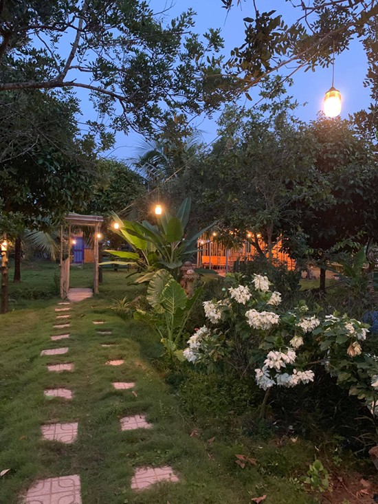 Homestay kiểu nh&agrave; tranh giữa vườn tr&aacute;i c&acirc;y ở Tiền Giang - Ảnh 8.