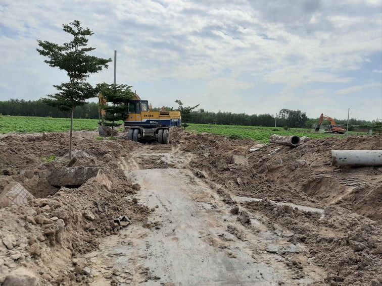 Cận cảnh si&ecirc;u dự &aacute;n ma do Alibaba rao b&aacute;n bị đ&agrave;o xới trả lại nguy&ecirc;n trạng - Ảnh 3.
