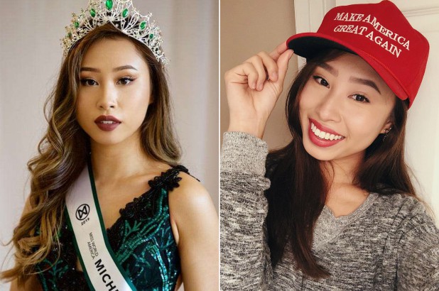 Hoa Hậu Michigan bị phế truất danh hiệu vì phân biệt chủng tộc