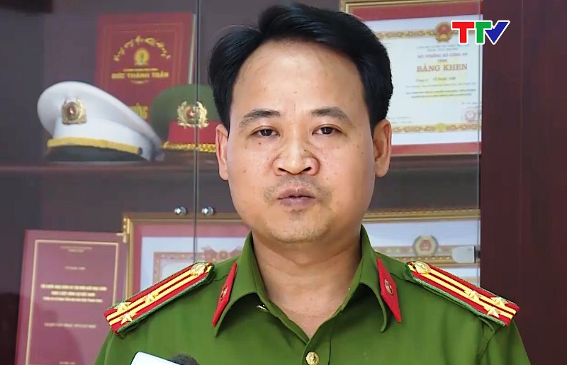 Bộ Công an bổ nhiệm Trưởng Công an TP Thanh Hóa mới