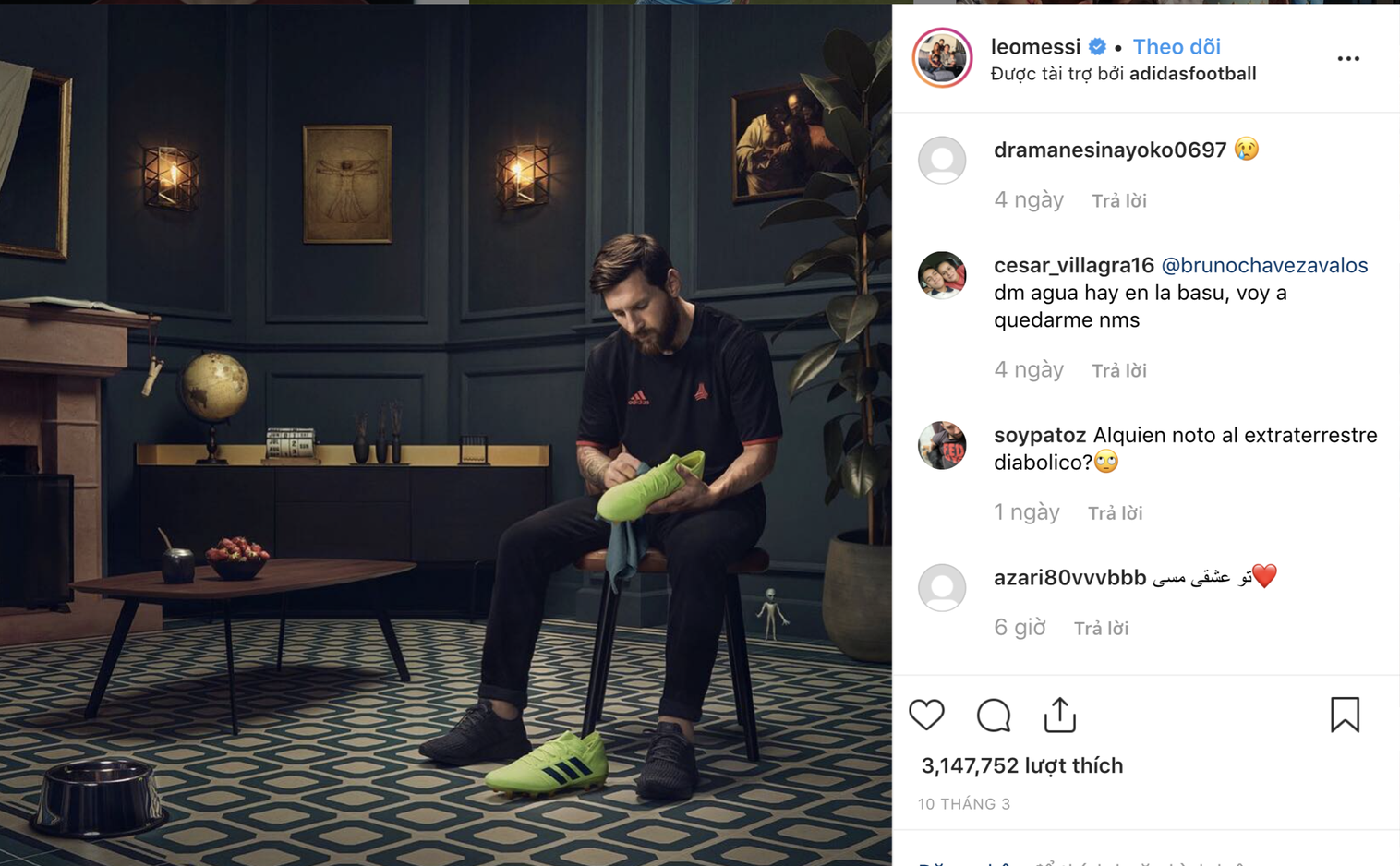 Ronaldo cho Neymar, Messi ngửi kh&oacute;i về thu nhập Instagram - Ảnh 3.