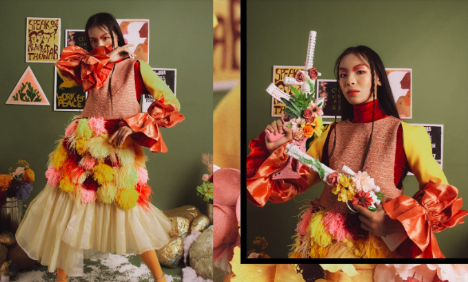 Học sinh trường chuy&ecirc;n H&agrave; Nội thể hiện đẳng cấp thời trang bằng fashion show ri&ecirc;ng - Ảnh 2.