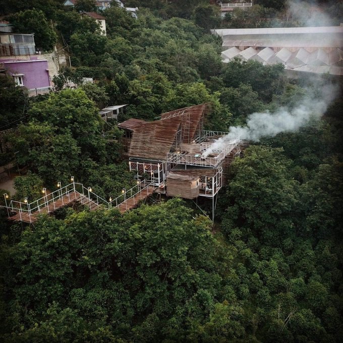 Những homestay như tổ chim giữa rừng Đà Lạt - Ảnh 3.