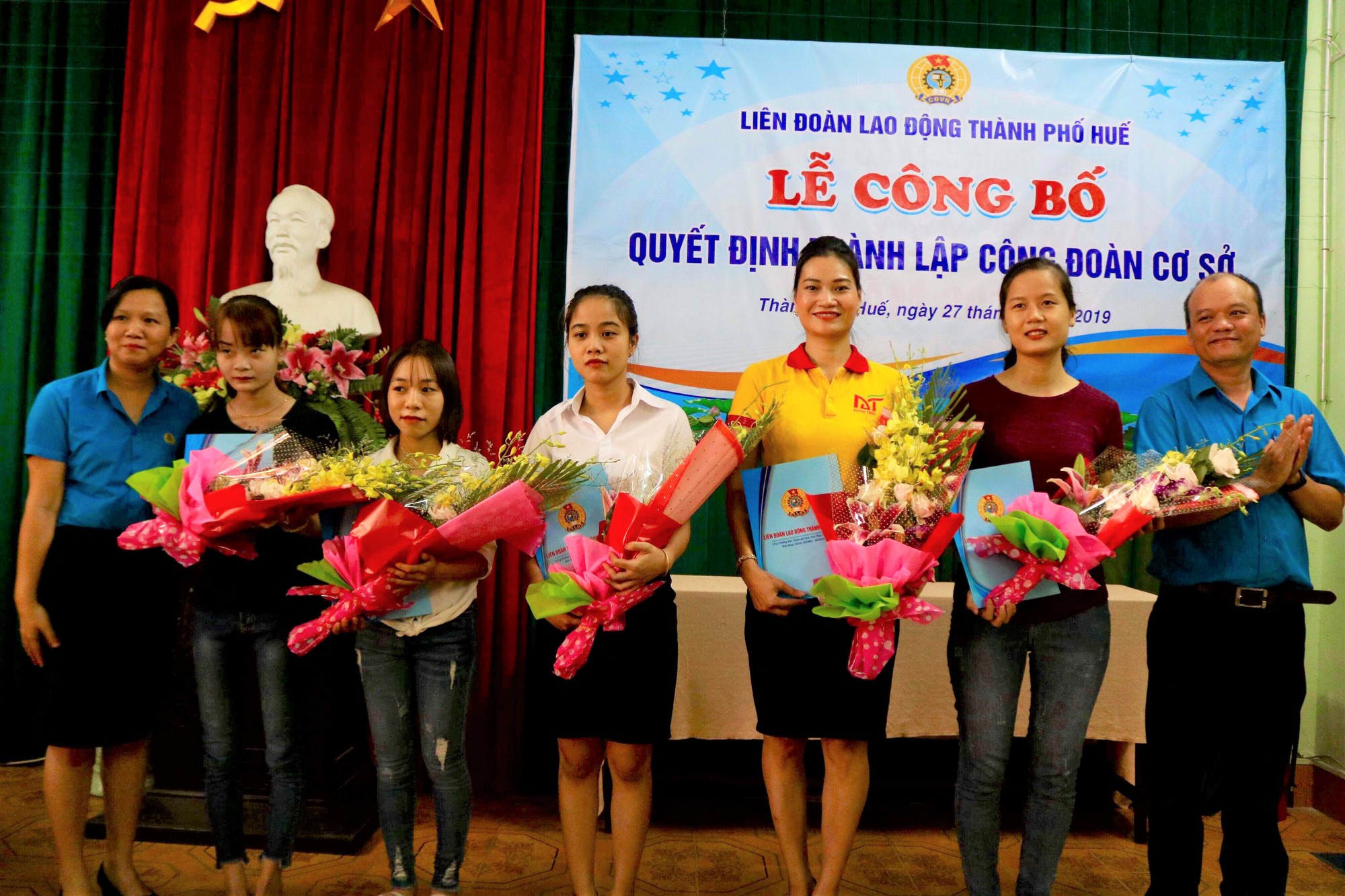 THỪA THI&Ecirc;N - HUẾ: Nhiều hoạt động mừng ng&agrave;y th&agrave;nh lập C&ocirc;ng đo&agrave;n Việt Nam - Ảnh 1.