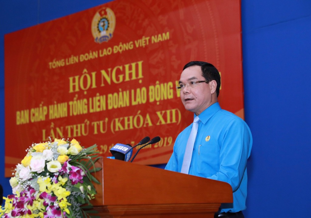 Chủ tịch Tổng LĐLĐ Việt Nam Nguyễn Đình Khang: Đem hết sức mình phục vụ giai cấp công nhân và người lao động
