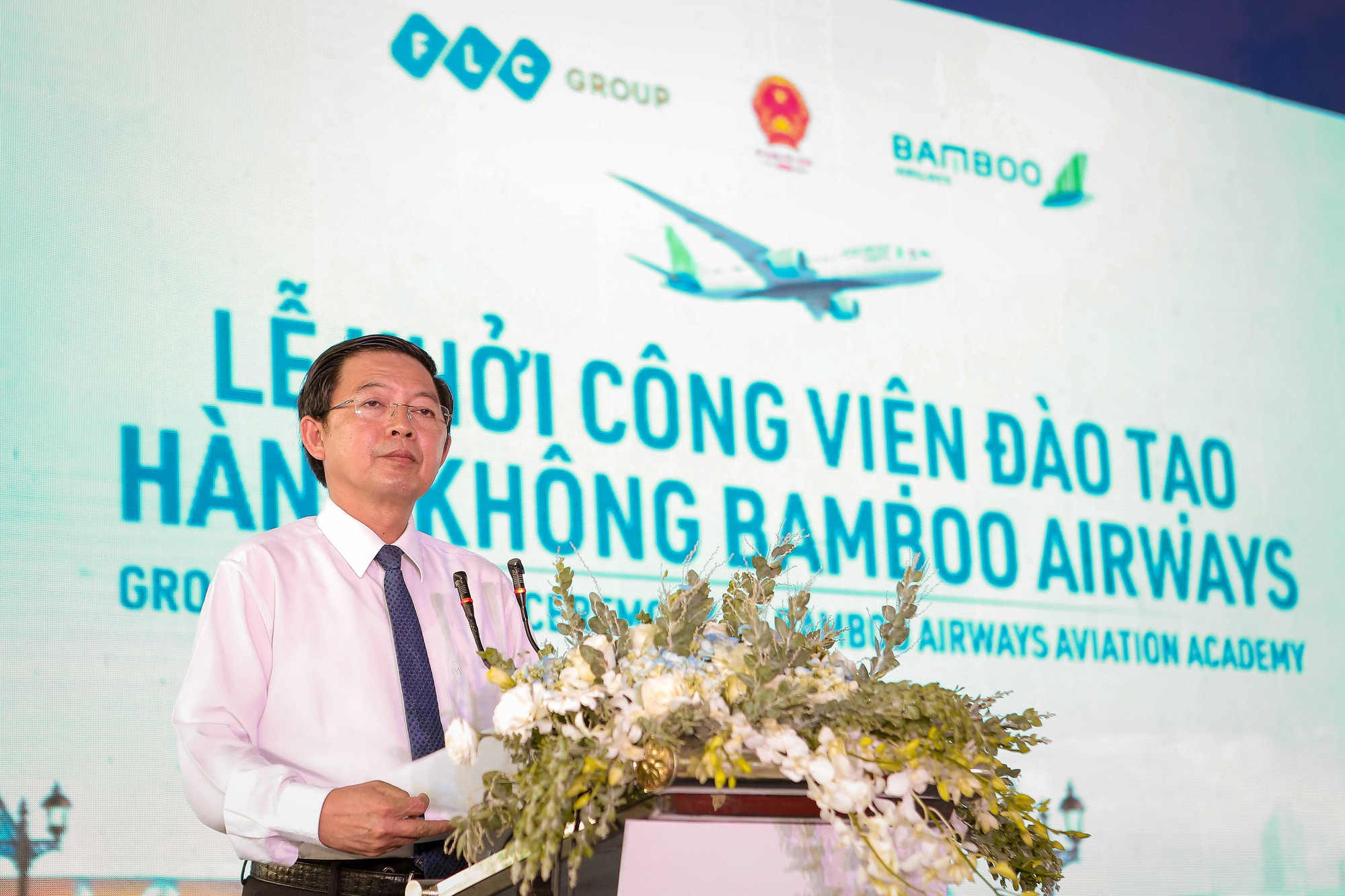 Ch&iacute;nh thức khởi c&ocirc;ng x&acirc;y dựng Viện đ&agrave;o tạo H&agrave;ng kh&ocirc;ng Bamboo Airways - Ảnh 1.