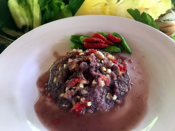 Phải lòng mắm tím Trà Vinh - Ảnh 1.