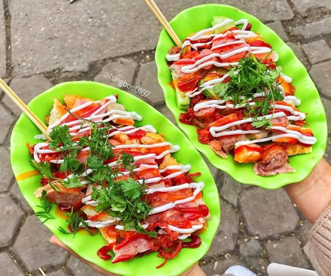 Món ngon khu Chùa Láng cho dân văn phòng thích ăn vặt