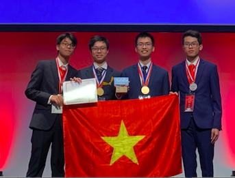 Việt Nam giành 2 huy chương vàng, 2 huy chương bạc Olympic Hoá học quốc tế