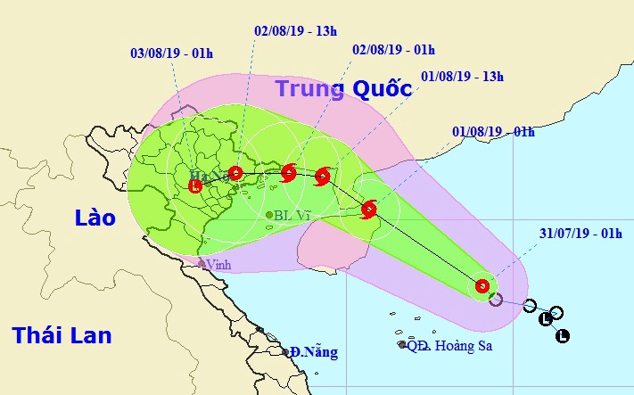 Bão số 3 giật cấp 11 di chuyển nhanh vào Quảng Ninh - Hải Phòng