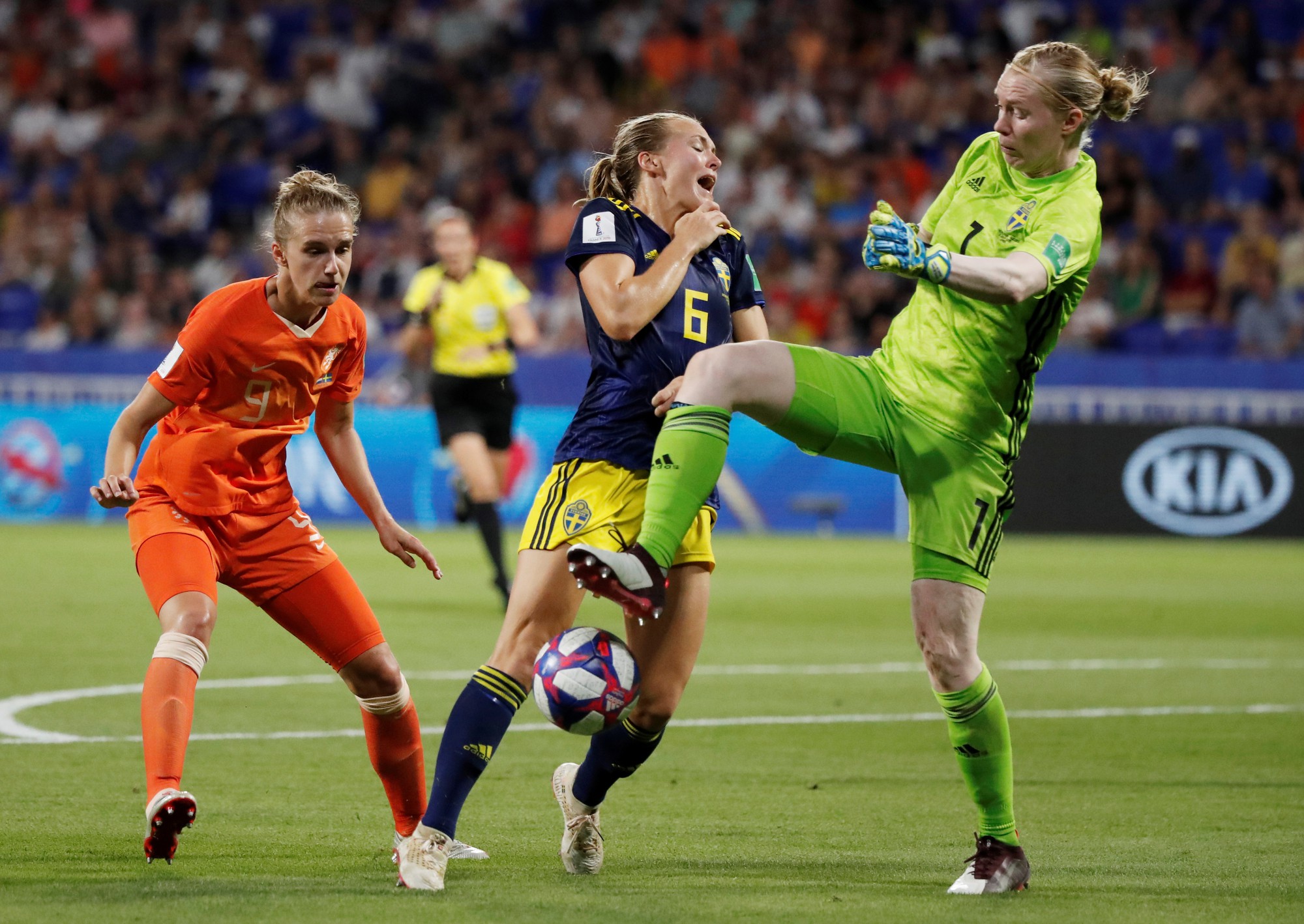 H&agrave; Lan v&agrave;o chung kết World Cup nữ nhờ b&agrave;n thắng v&agrave;ng - Ảnh 5.