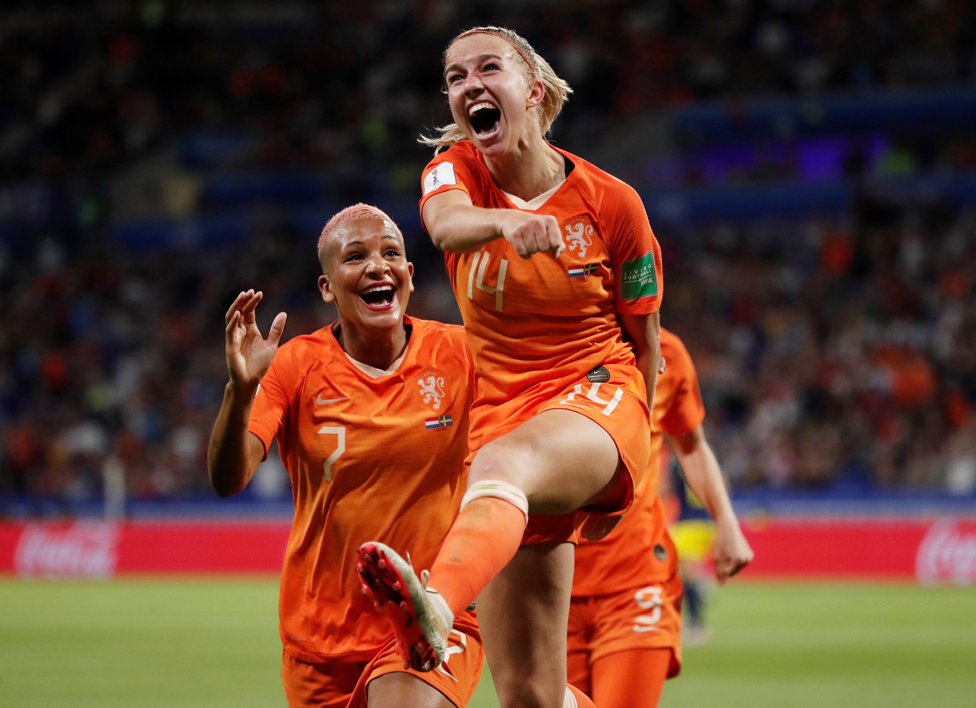 H&agrave; Lan v&agrave;o chung kết World Cup nữ nhờ b&agrave;n thắng v&agrave;ng - Ảnh 4.