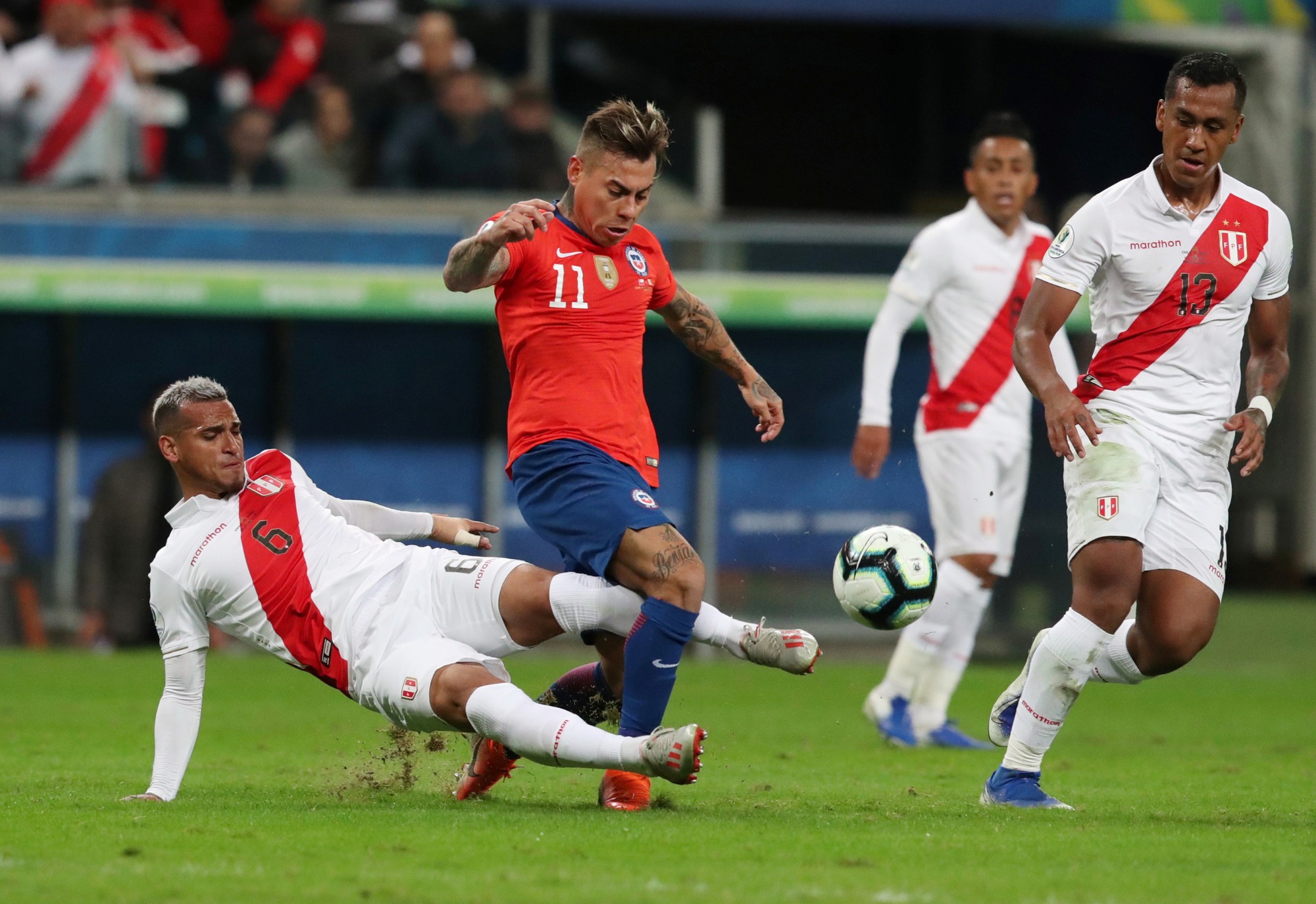 Peru g&acirc;y sốc, loại ĐKVĐ Chile, v&agrave;o chung kết Copa America 2019 - Ảnh 7.