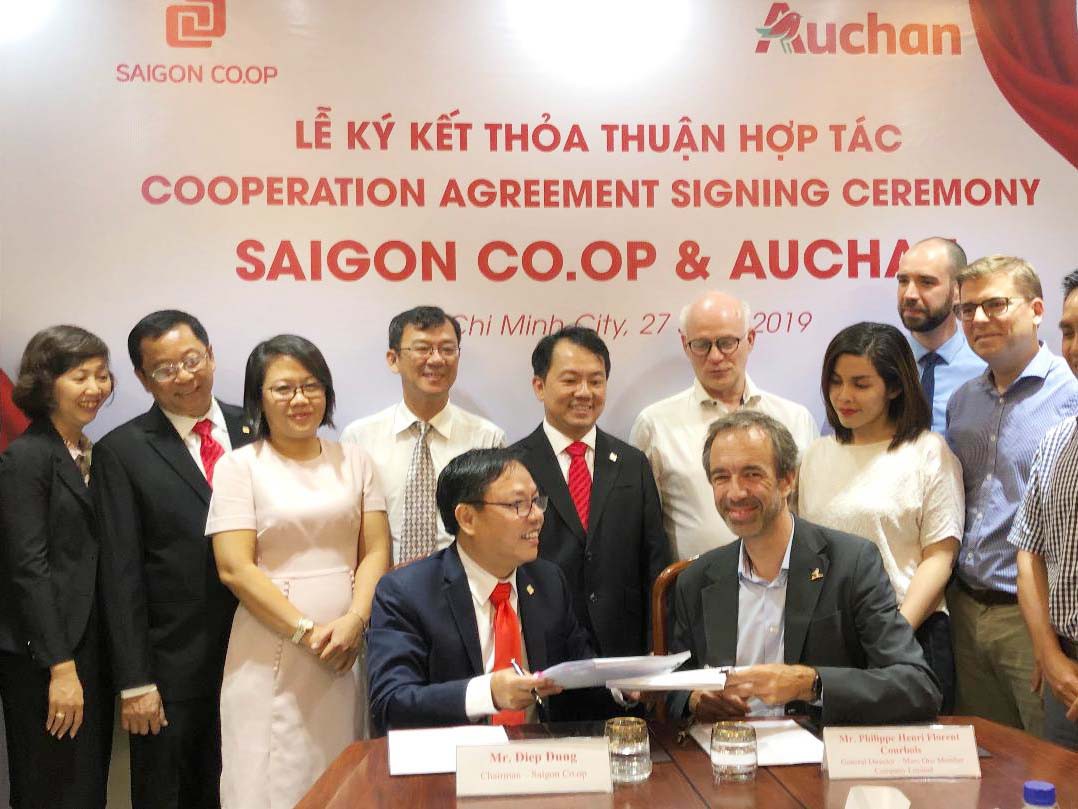 Tiếp nhận Auchan, Saigon Co.op được g&igrave;? - Ảnh 1.
