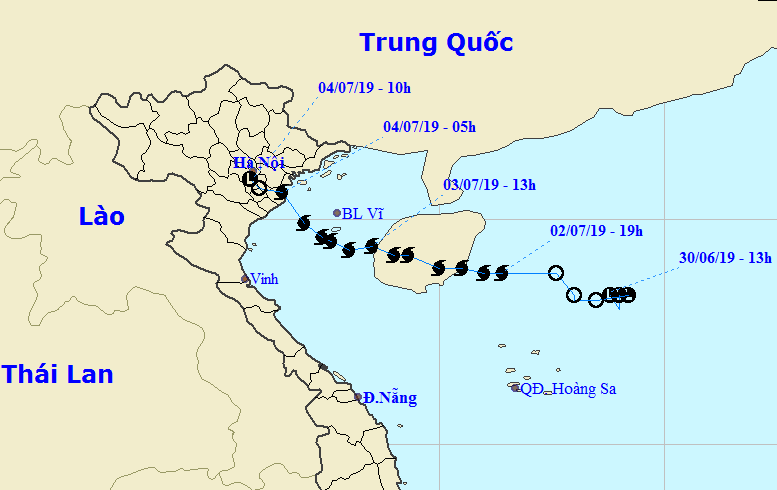 Tin cuối c&ugrave;ng về b&atilde;o số 2 - Ảnh 1.