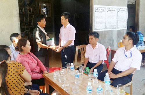 QUẢNG BÌNH: Thăm hỏi gia đình có 3 em nhỏ bị đuối nước