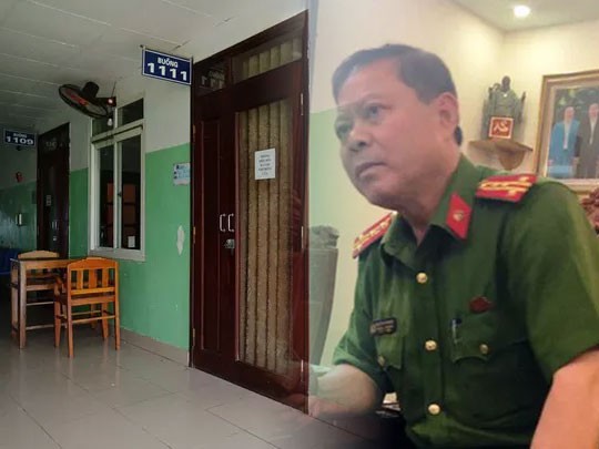 Cựu trưởng Công an TP Thanh Hóa điều trị trong buồng bệnh buông kín rèm?