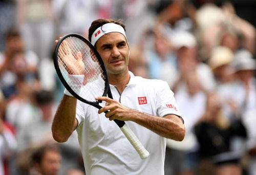Vào vòng 4 Wimbledon 2019: Hai kỷ lục mới của Federer