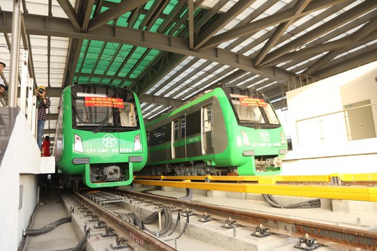 Hà Nội quyết vay hơn 2.300 tỉ đồng vận hành tuyến đường sắt Cát Linh-Hà Đông