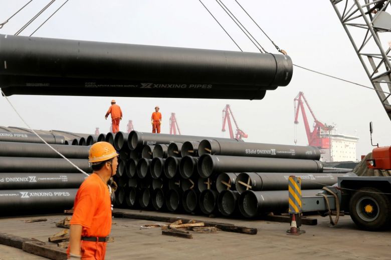 Mỹ áp thuế lên thép nhập khẩu Trung Quốc
