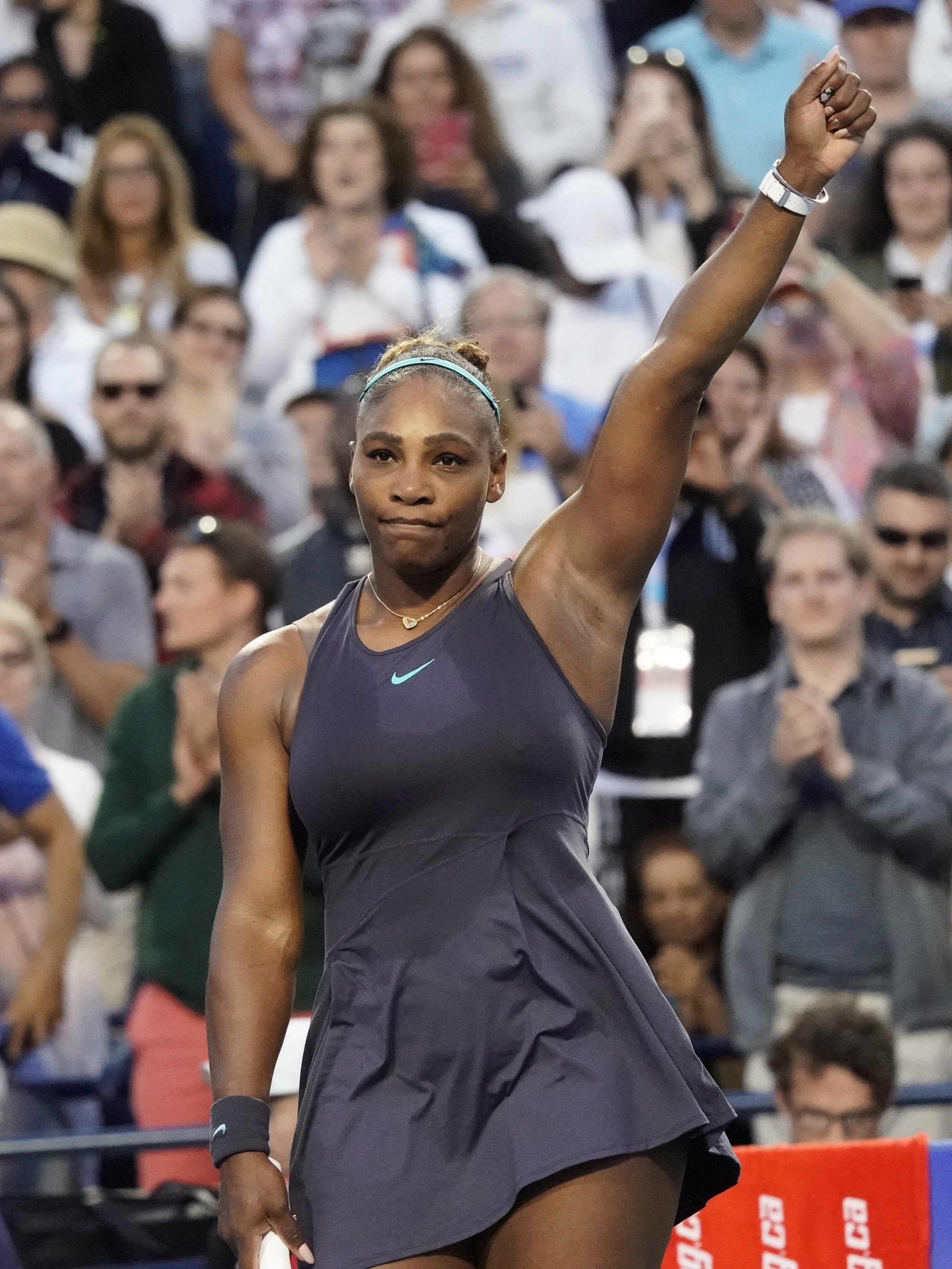 Serena Williams thỏa m&atilde;n khi phục hận th&agrave;nh c&ocirc;ng trước Naomi Osaka - Ảnh 7.