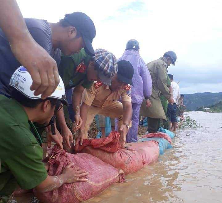 Hàng trăm người vật lộn cứu 1.000 ha lúa - Ảnh 11.