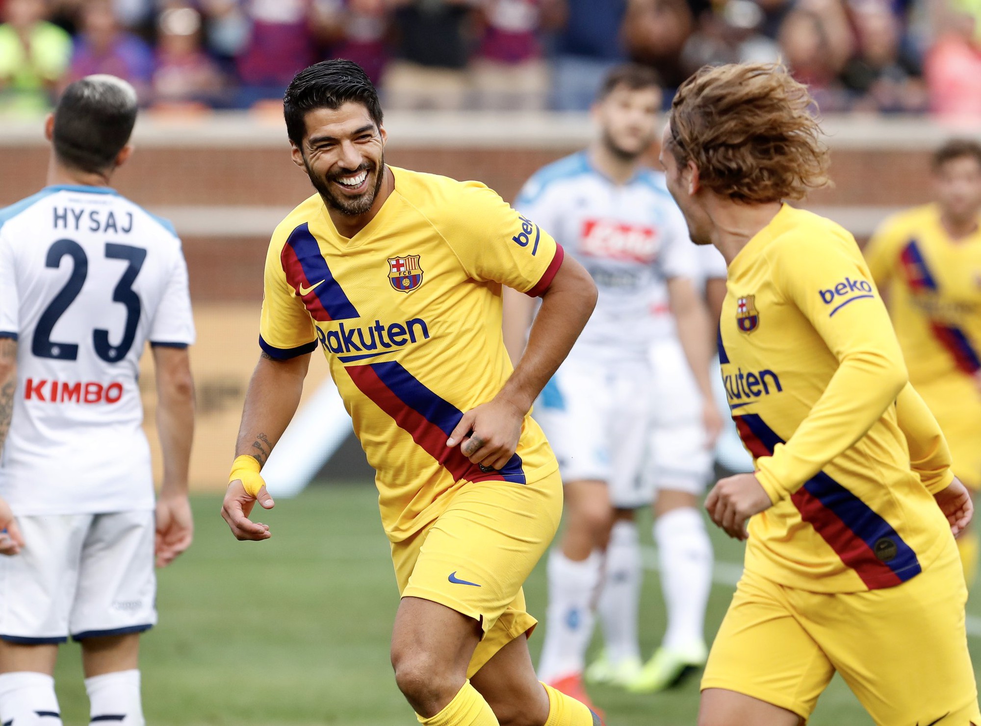 Barcelona – Napoli: Tân binh Griezmann tỏa sáng, thắng bùng nổ hiệp 2