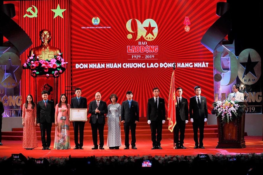 Báo Lao Động kỷ niệm 90 năm ngày xuất bản số báo đầu tiên