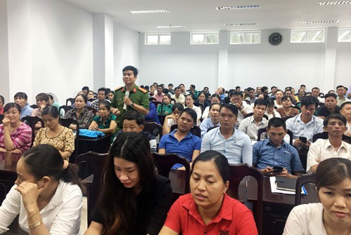 ĐÀ NẴNG: Nâng cao ý thức phòng chống tội phạm trong công nhân