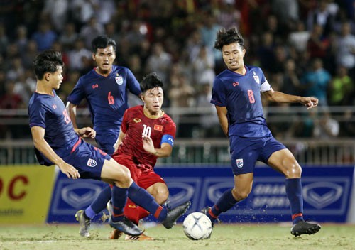U18 Việt Nam kh&ocirc;ng thắng nổi Th&aacute;i Lan đ&atilde; bị loại - Ảnh 1.