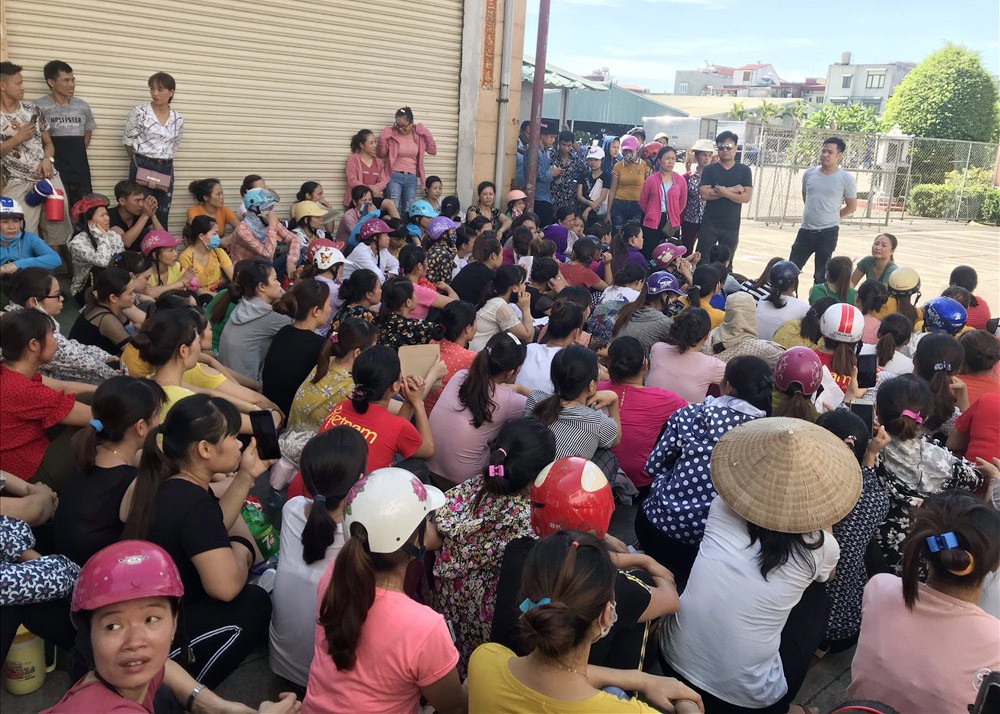 Tìm hướng giải quyết quyền lợi cho công nhân Công ty TNHH KaiYang Việt Nam