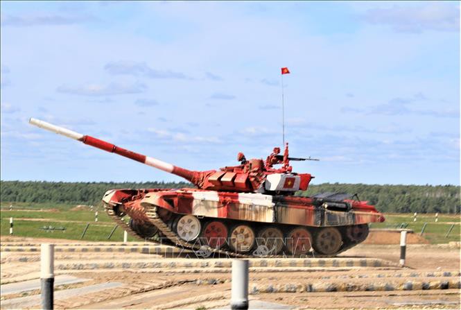 Đội xe tăng Việt Nam dẫn đầu bảng đấu b&aacute;n kết Army Games 2019 - Ảnh 3.