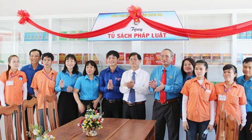 Khánh Hòa: Khánh thành điểm sinh hoạt cho công nhân - Ảnh 1.