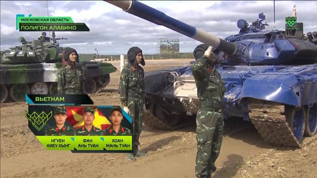 Army Games 2019 ở Nga: Việt Nam xếp thứ hai m&ocirc;n đua xe tăng - Ảnh 1.